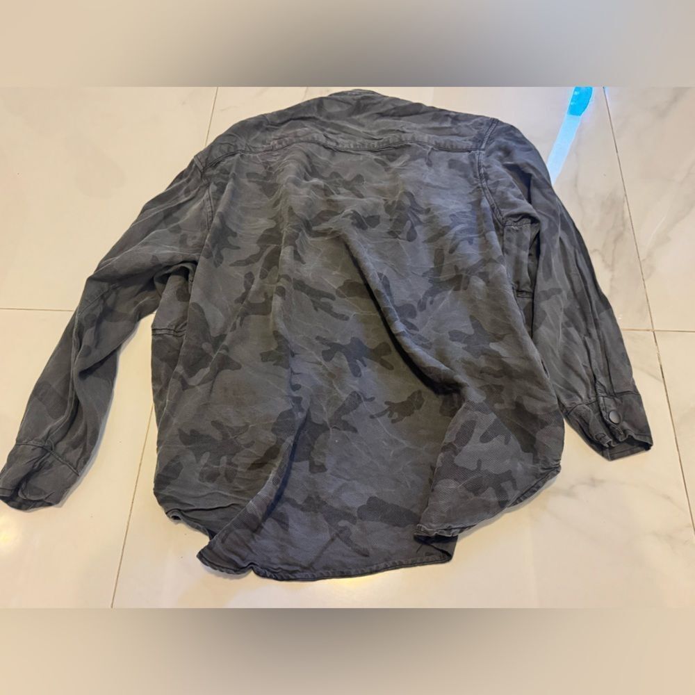 Gray Button-Up Shirt #23 - Picture 2 of 4